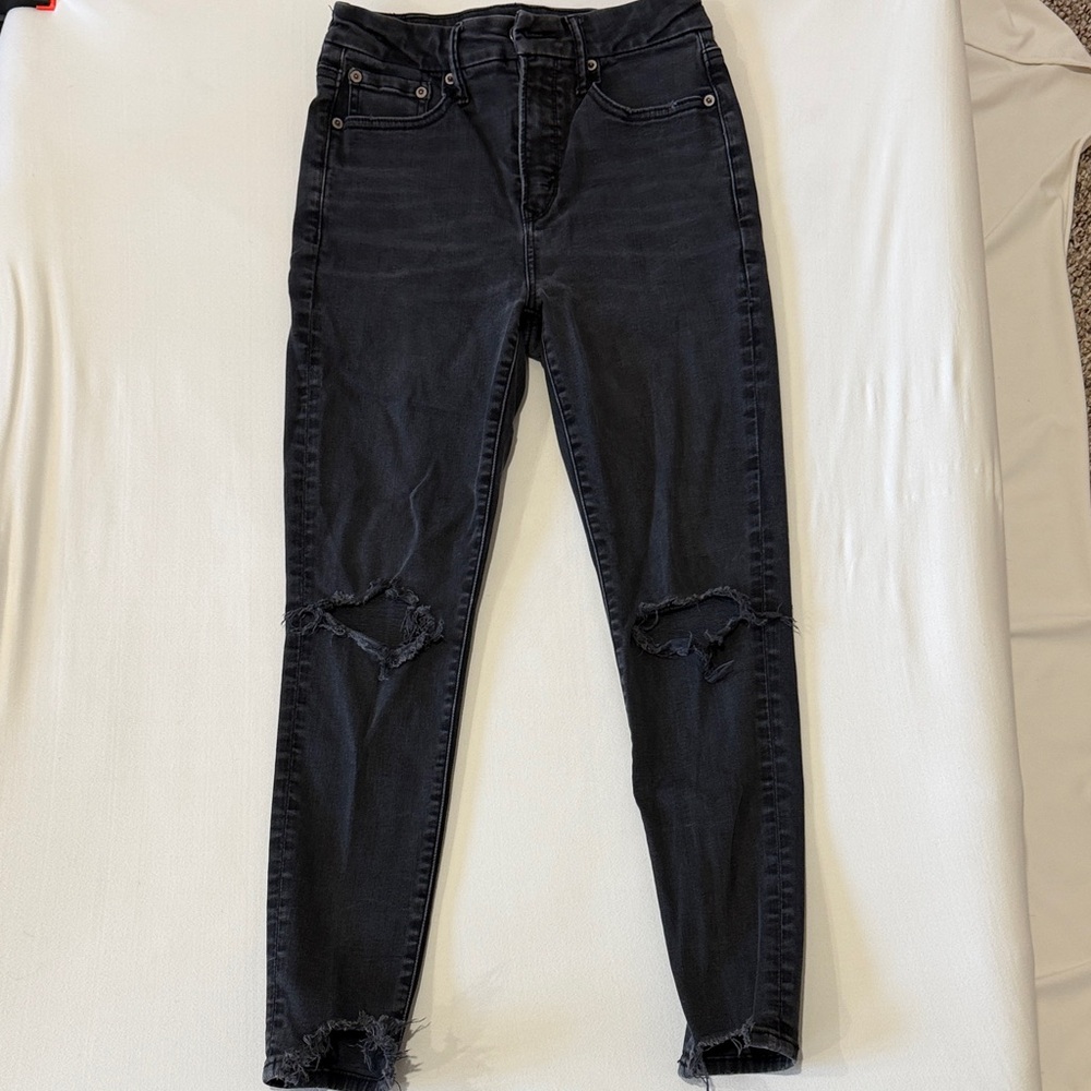 American Eagle Outfitters Black High Rise Jeans